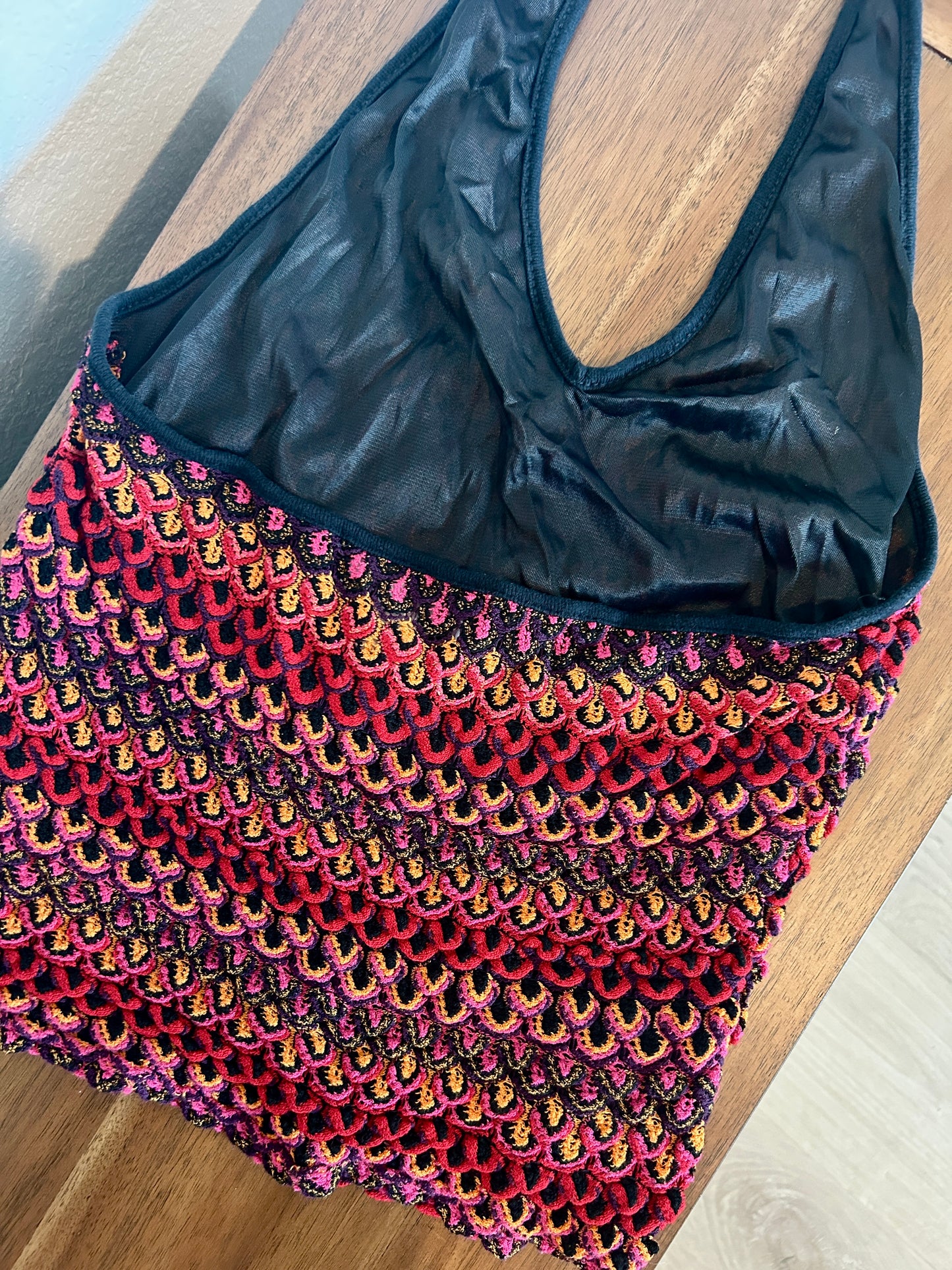 Self Esteem Scrunchie Halter Top (XS-M)