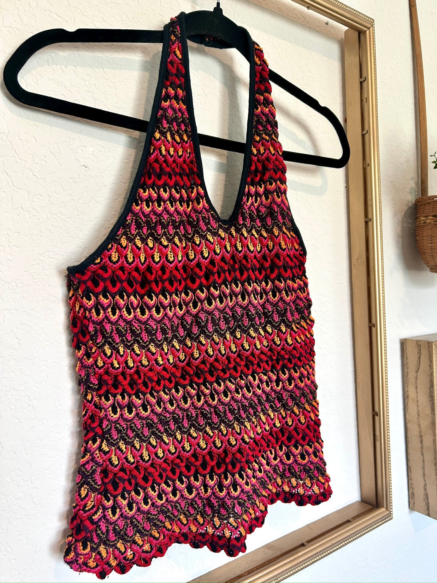 Self Esteem Scrunchie Halter Top (XS-M)