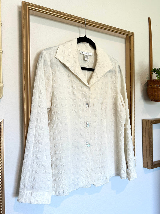 Rafael Seersucker Button Up
