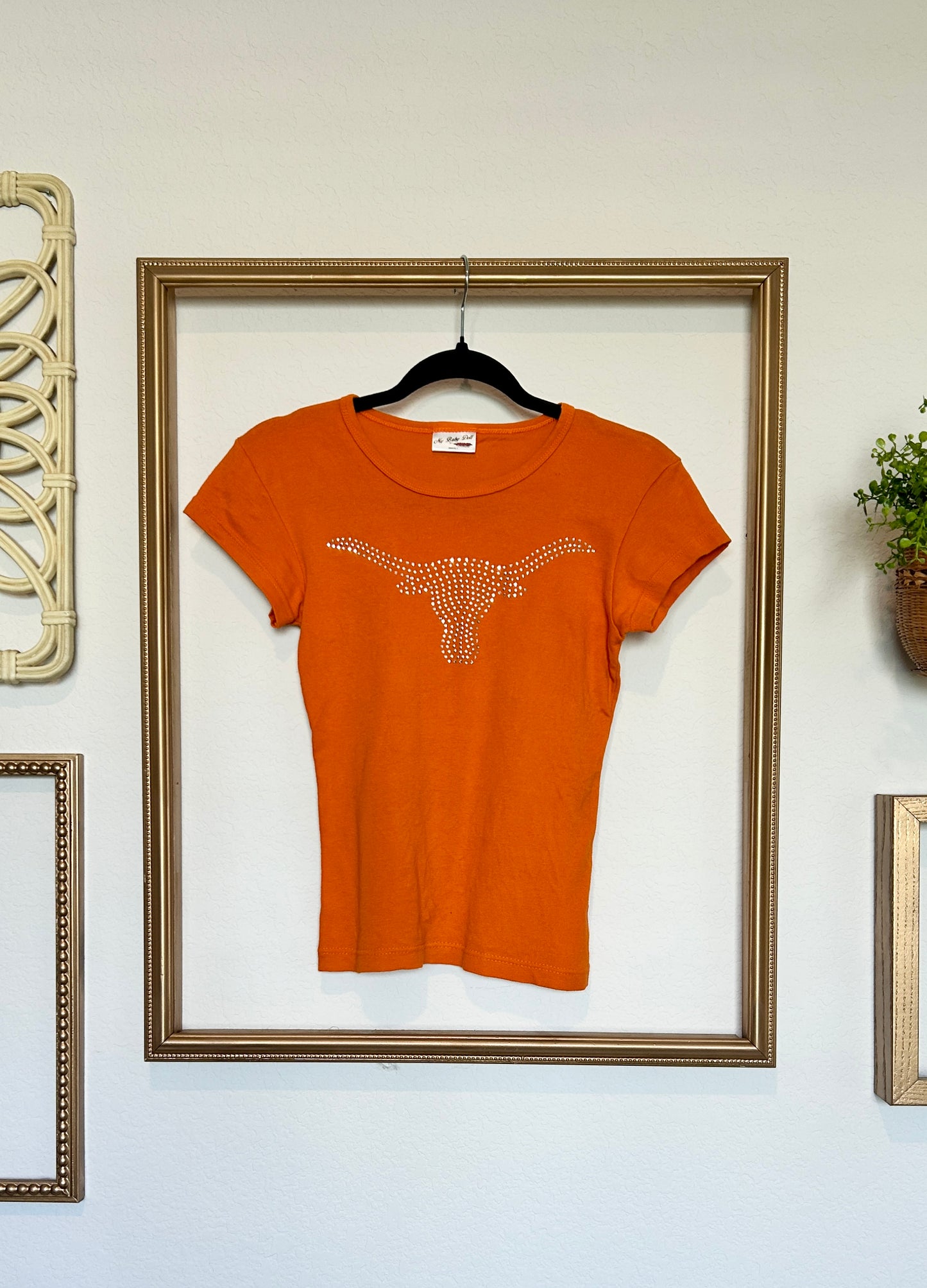 University of Texas Embellished Baby Tee (XS/S)