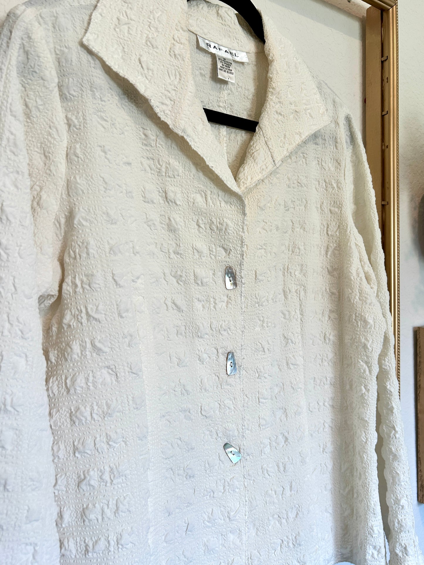 Rafael Seersucker Button Up