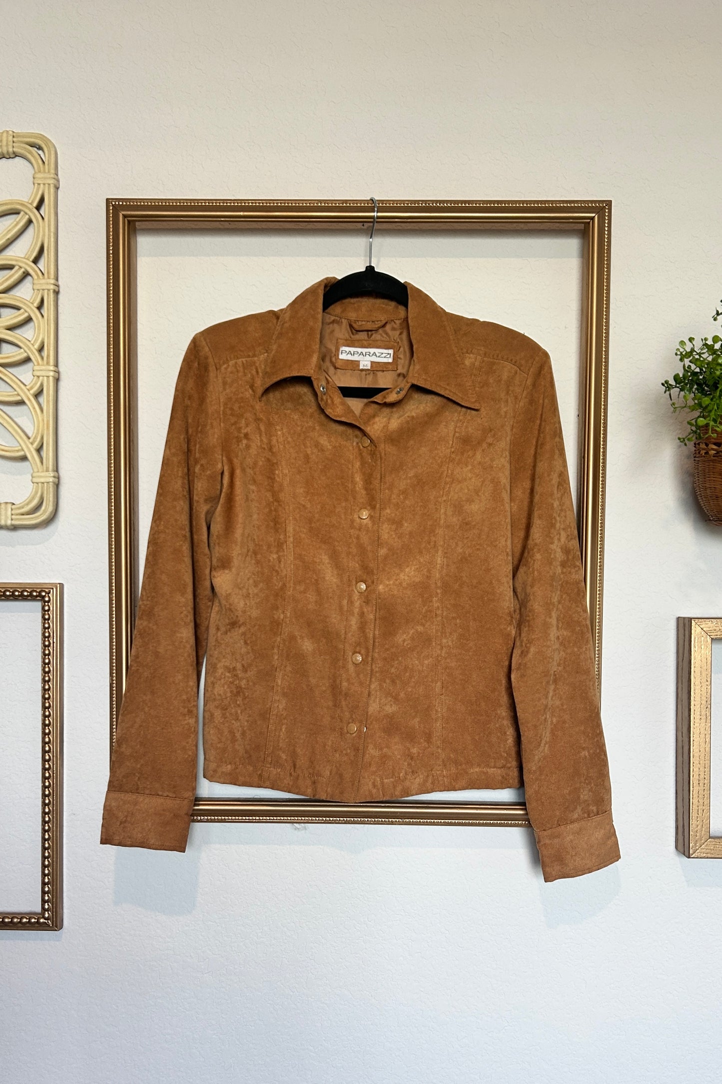 Paparazzi Suede Style Jacket (S/M)