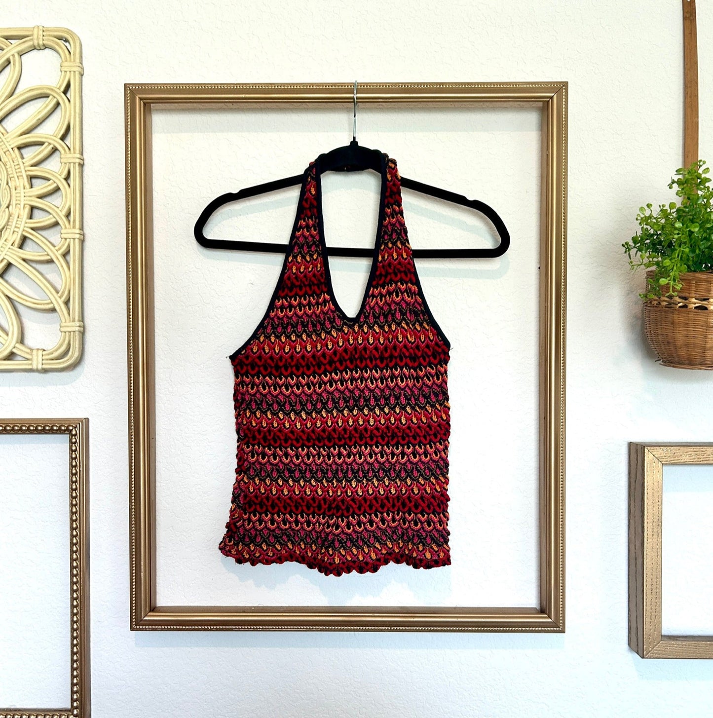 Self Esteem Scrunchie Halter Top (XS-M)