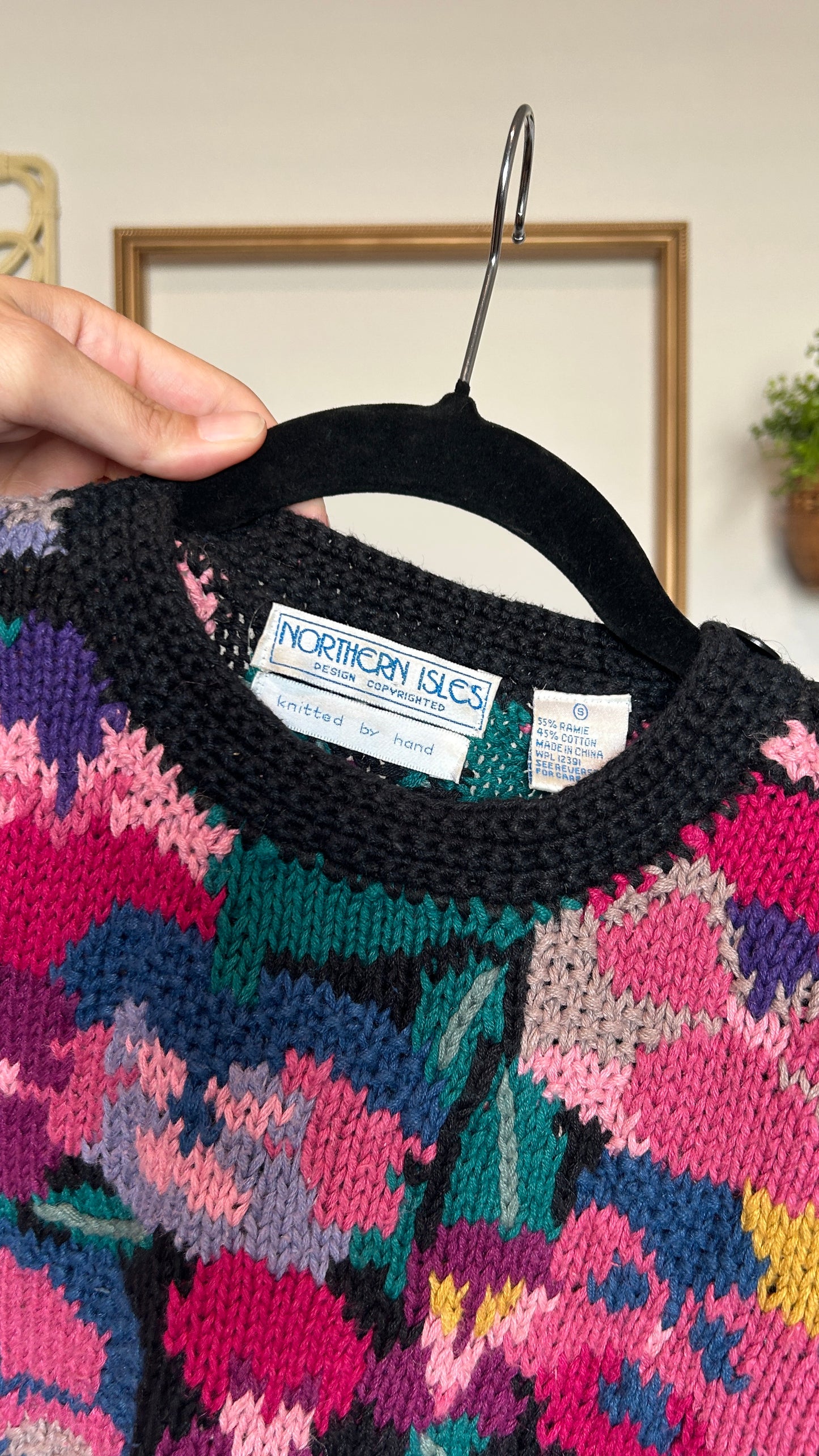 Northern Isles Hand Knit Sweater (S-L)