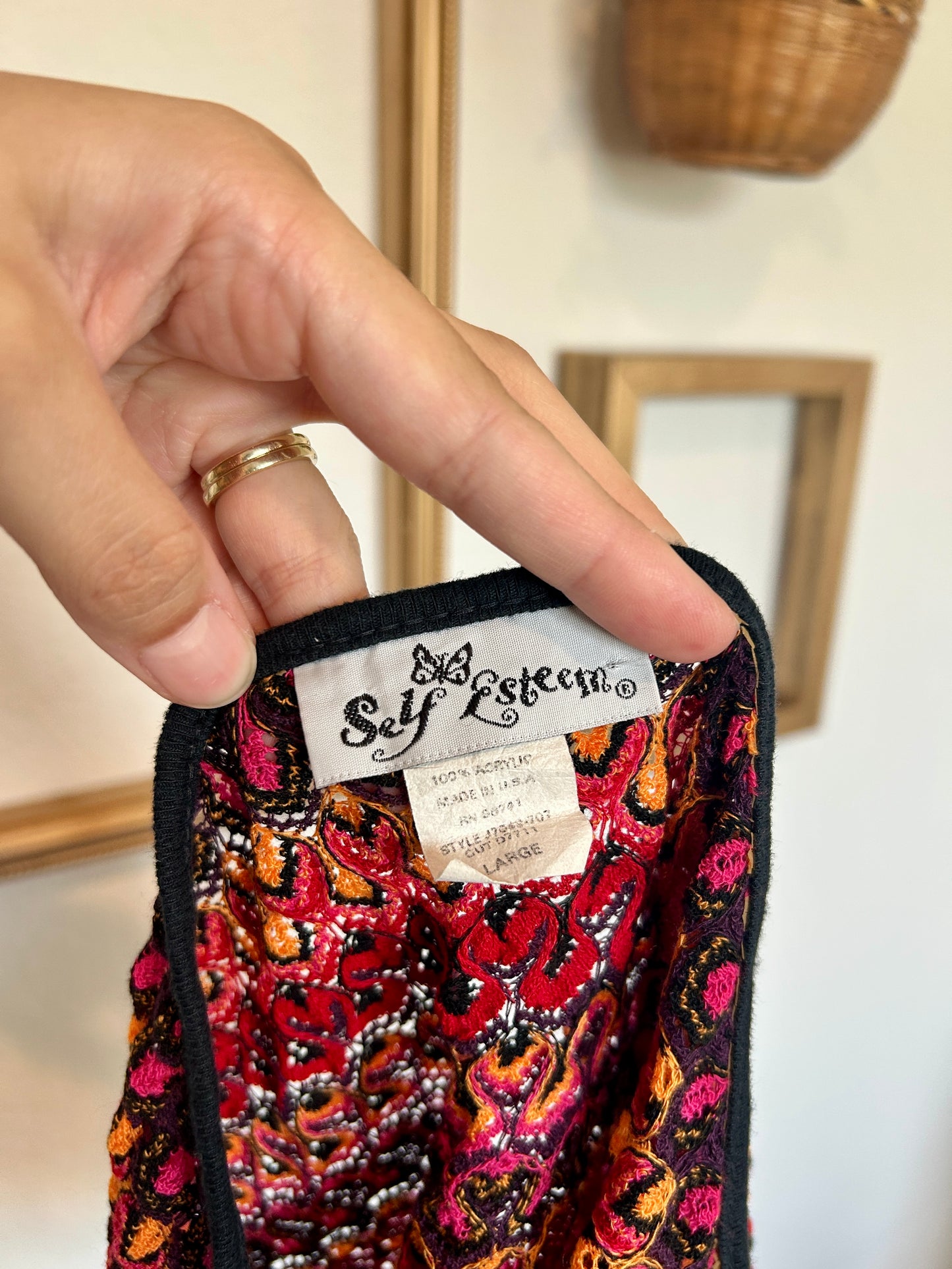 Self Esteem Scrunchie Halter Top (XS-M)